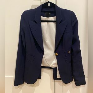 Navy, classic Smythe blazer